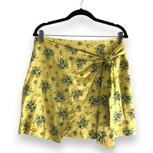 Anthropologie Maison D'Amelie Skirt Sz Medium Floral Fairy Wrap Mini Cottagecore